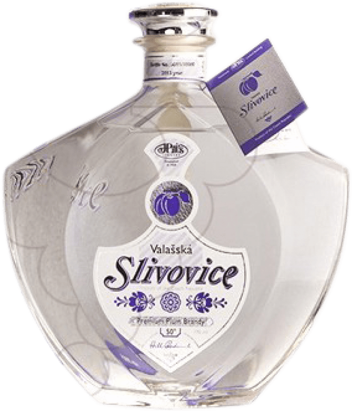 Envoi gratuit | Eau-de-vie Hill's Slivovice Valasska République Tchèque 70 cl