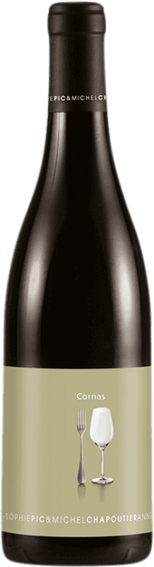 52,95 € | Red wine Michel Chapoutier Anne Sophie Pic A.O.C. Cornas France Syrah 75 cl