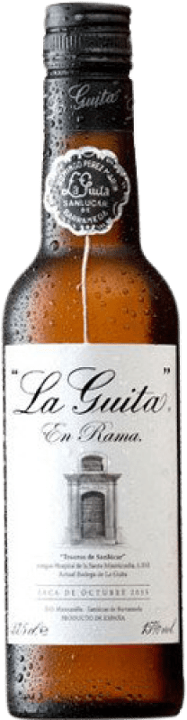 Free Shipping | Fortified wine Hijos de Rainera Pérez Marín La Guita Manzanilla en Rama D.O. Manzanilla-Sanlúcar de Barrameda Andalucía y Extremadura Spain Palomino Fino Half Bottle 37 cl