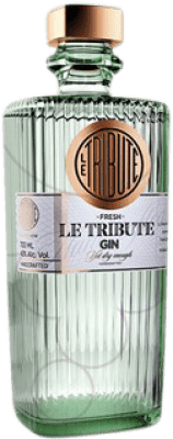 Джин MG Le Tribute Gin миниатюрная бутылка 5 cl