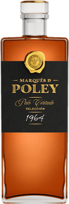 Envío gratis | Vino Generoso Fortificado Toro Albalá Marqués de Poley Palo Cortado 1964 D.O. Montilla-Moriles Andalucía España Pedro Ximénez Petaca Pequeña 20 cl