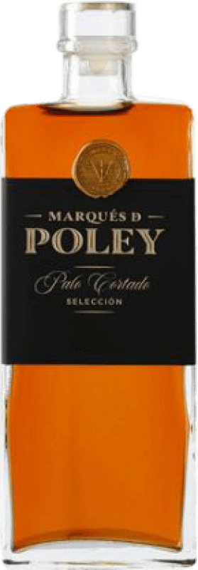 Envío gratis | Vino generoso Toro Albalá Marqués de Poley Palo Cortado 1964 D.O. Montilla-Moriles Andalucía España Pedro Ximénez Petaca Pequeña 20 cl