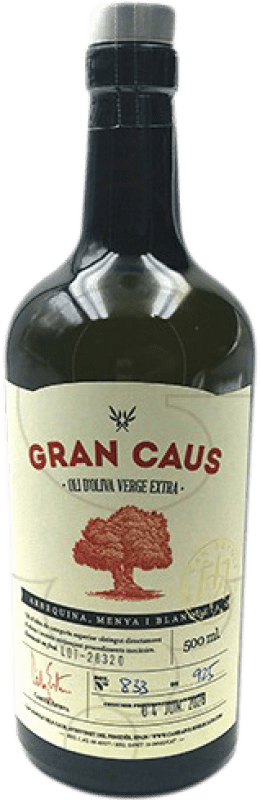 23,95 € Envío gratis | Aceite de Oliva Can Ràfols Gran Caus Botella Medium 50 cl