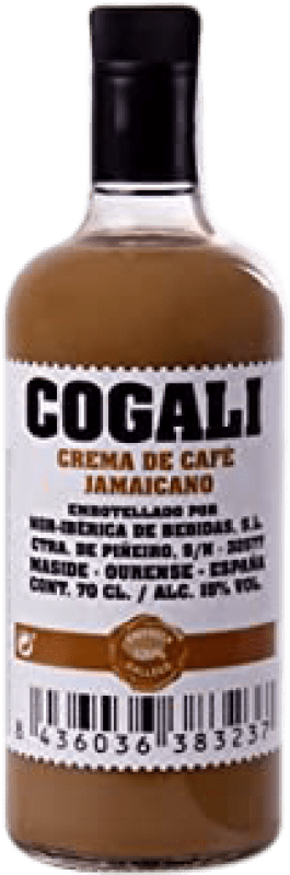Free Shipping | Liqueur Cream Nor-Iberica de Bebidas Cogali Crema de Café Jamaicano Spain 70 cl
