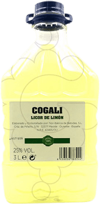 Limoncello Nor-Iberica de Bebidas Cogali Limón Garrafa 3 L PET
