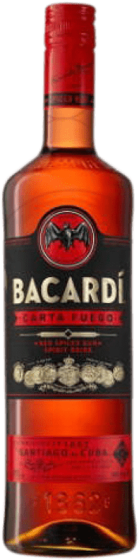 免费送货 | 朗姆酒 Bacardí Carta de Fuego Spiced 巴哈马 1 L