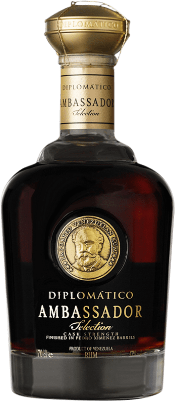 252,95 € Envio grátis | Rum Diplomático Ambassador XA Extra Añejo Extra Envelhecido