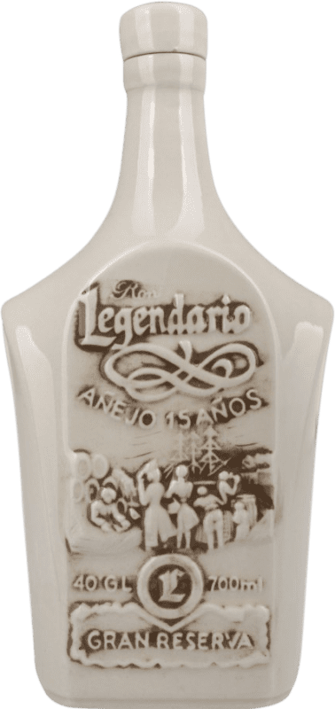 249,95 € Spedizione Gratuita | Rum Legendario XA Extra Añejo Extra Invecchiato 15 Anni