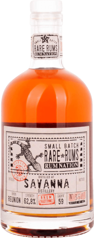 送料無料 | ラム Rum Nation Savanna Small Batch Extra Añejo 再会 70 cl