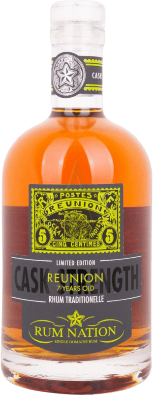 59,95 € | Ром Rum Nation Reunion Cask Strength — Бочковая крепость XA Extra Añejo — Экстра выдержанный воссоединение 7 Лет 70 cl
