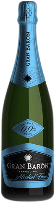 Free Shipping | White sparkling Vallformosa Gran Barón Spain 75 cl Alcohol-Free