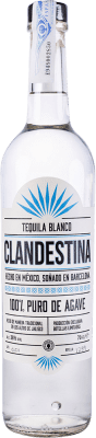 テキーラ Clandestina. Blanco 70 cl