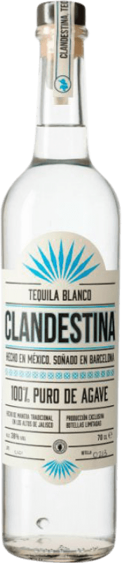 39,95 € | Tequila Clandestina. Blanco Messico 70 cl