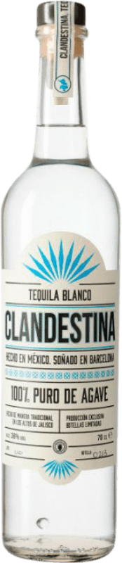 送料無料 | テキーラ Clandestina. Blanco メキシコ 70 cl