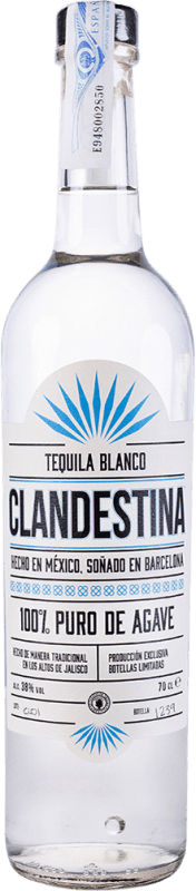 43,95 € | 龙舌兰 Clandestina. Blanco 墨西哥 70 cl