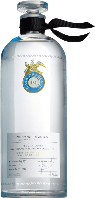 398,95 € | Tequila Casa Dragones Sipping Blanco Joven Jalisco México 70 cl