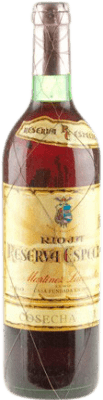 Martínez Lacuesta Especial Rioja Резерв 1958 75 cl