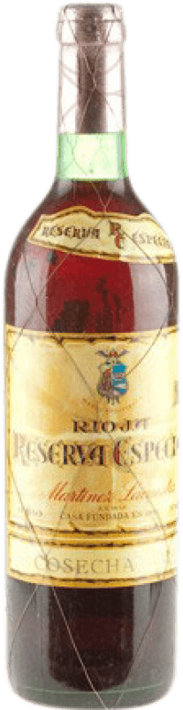Бесплатная доставка | Красное вино Martínez Lacuesta Особый Резерва 1958 D.O.Ca. Rioja Ла-Риоха Испания 75 cl