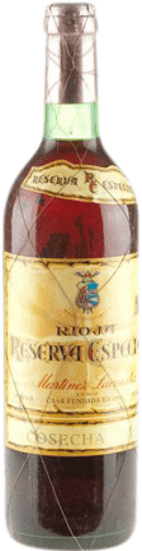 237,95 € | Red wine Martínez Lacuesta Especial Reserve 1958 D.O.Ca. Rioja The Rioja Spain 75 cl