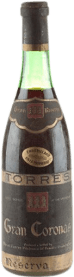 Torres Gran Coronas Etiqueta Negra Penedès Réserve 1970 75 cl