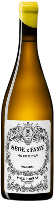 Envio grátis | Vinho branco Virxe de Galir Sede e Fame as Ermitas D.O. Valdeorras Galiza Espanha Palomino Fino 75 cl