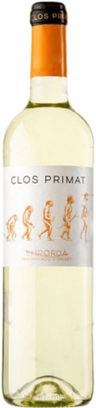 Бесплатная доставка | Белое вино Oliveda Clos Primat Blanco Молодой D.O. Empordà Каталония Испания Macabeo, Xarel·lo, Chardonnay Половина бутылки 37 cl