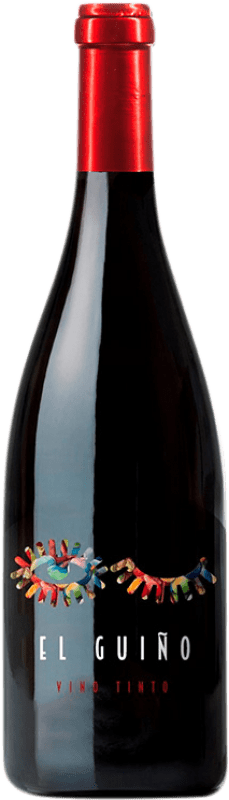 9,95 € | Red Wine Marqués de Villalúa El Guiño D.O. Condado de Huelva Andalusia Spain Tempranillo, Syrah — Shiraz, Cabernet Sauvignon 75 cl