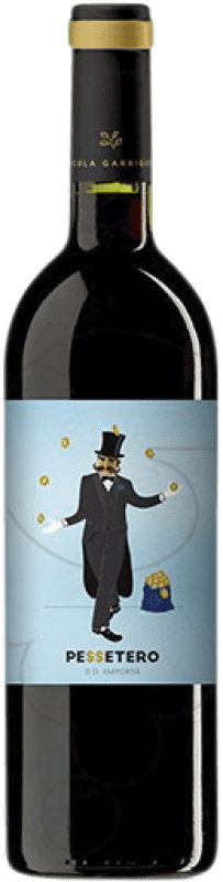 Envoi gratuit | Vin Rouge Garriguella Pessetero Jeune D.O. Empordà Catalogne Espagne Merlot, Garnacha — Grenache, Cabernet Sauvignon 75 cl