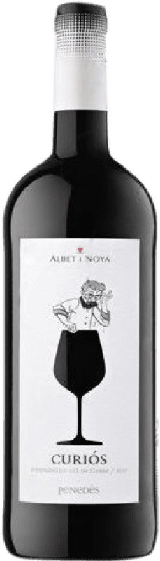 14,95 € | Red wine Albet i Noya Curiós tinto Young D.O. Penedès Catalonia Spain Tempranillo Magnum Bottle 1,5 L