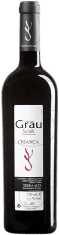 Envio grátis | Vinho tinto Josep Vicens Vinyes del Grau Crianza D.O. Terra Alta Catalunha Espanha Syrah 75 cl