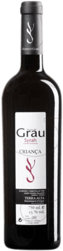 21,95 € Envío gratis | Vino Tinto Josep Vicens Vinyes del Grau Crianza D.O. Terra Alta