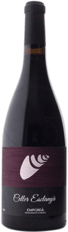 Free Shipping | Red wine Celler Esclanyà Tinto Young D.O. Empordà Catalonia Spain Merlot, Grenache, Cabernet Sauvignon 75 cl