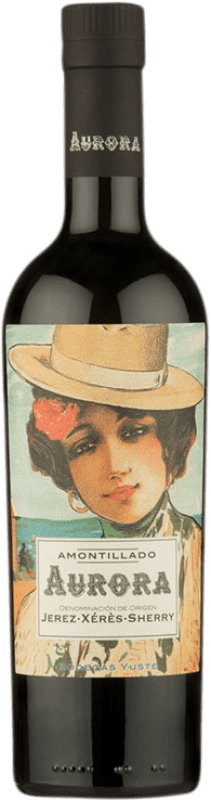 17,95 € | 强化酒 Yuste Aurora Amontillado D.O. Jerez-Xérès-Sherry 安达卢西亚 西班牙 Palomino Fino 75 cl
