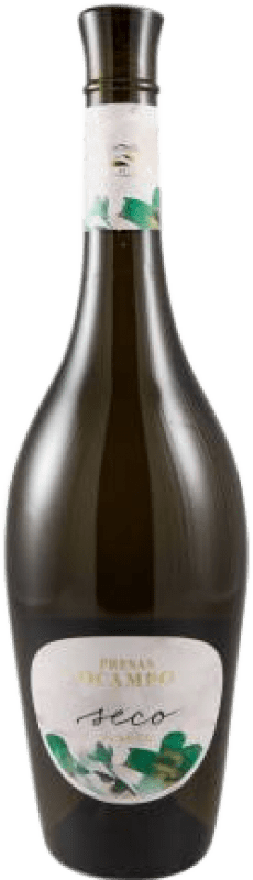 Spedizione Gratuita | Vino bianco Presas Ocampo Blanco Sobre Lías Secco Giovane D.O. Tacoronte-Acentejo Isole Canarie Spagna Moscato, Listán Bianco 75 cl