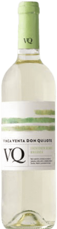 免费送货 | 白酒 J. Fernando Finca Venta de Don Quijote Blanco 年轻的 I.G.P. Vino de la Tierra de Castilla Castilla la Mancha y Madrid 西班牙 Macabeo, Sauvignon White 75 cl