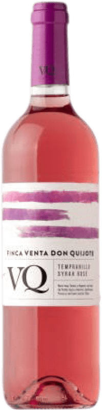 免费送货 | 玫瑰酒 J. Fernando Finca Venta de Don Quijote Rosado 年轻的 I.G.P. Vino de la Tierra de Castilla Castilla la Mancha y Madrid 西班牙 Tempranillo, Syrah 75 cl