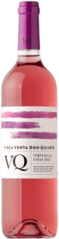 6,95 € Spedizione Gratuita | Vino rosato J. Fernando Finca Venta de Don Quijote Rosado Giovane I.G.P. Vino de la Tierra de Castilla
