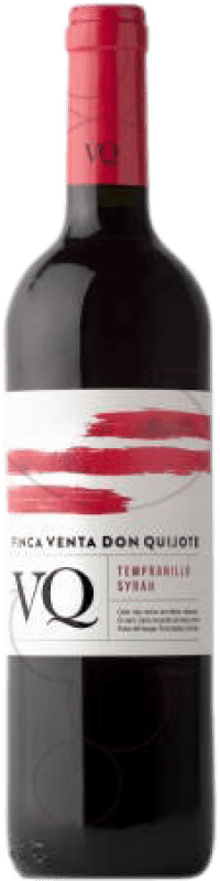 免费送货 | 红酒 J. Fernando Finca Venta de Don Quijote 年轻的 I.G.P. Vino de la Tierra de Castilla Castilla la Mancha y Madrid 西班牙 Tempranillo, Syrah 75 cl