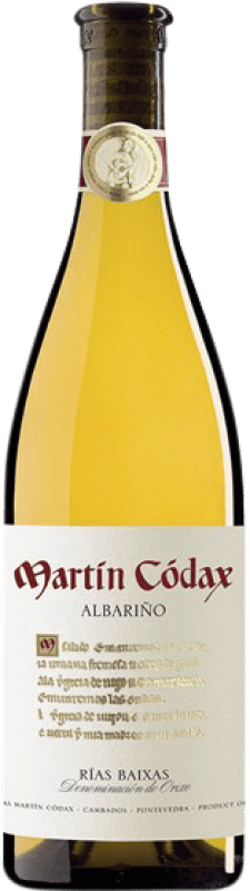 18,95 € | Vino blanco Martín Códax Joven D.O. Rías Baixas Galicia España Albariño Botella Magnum 1,5 L