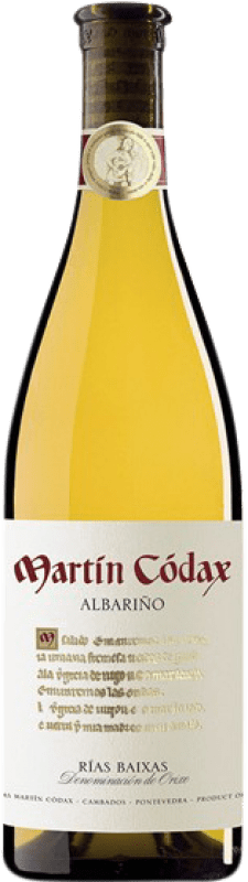 28,95 € | Vinho Branco Martín Códax Jovem D.O. Rías Baixas Galiza Espanha Albariño — Albarinho Garrafa Magnum 1,5 L