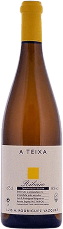 27,95 € Kostenloser Versand | Weißwein A Teixa Weinalterung D.O. Ribeiro Galizien Spanien Treixadura Flasche 75 cl