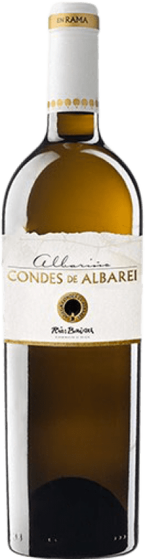 17,95 € | Белое вино Condes de Albarei En Rama старения D.O. Rías Baixas Галисия Испания Albariño 75 cl