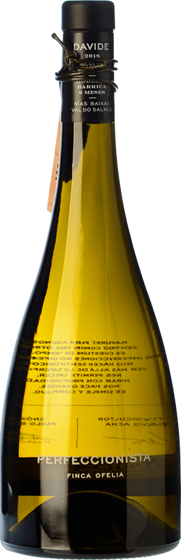 54,95 € Free Shipping | White wine Davide Perfeccionista Finca Ofelia Crianza D.O. Rías Baixas Galicia Spain Godello Bottle 75 cl