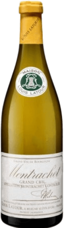 Envío gratis | Vino blanco Louis Latour Grand Cru Crianza A.O.C. Montrachet Borgoña Francia Chardonnay 75 cl