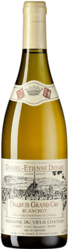 151,95 € Envío gratis | Vino blanco Daniel-Etienne Defaix Blanchot Crianza A.O.C. Chablis Grand Cru