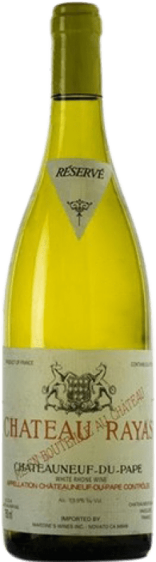 Free Shipping | White wine Château Rayas Blanco Aged A.O.C. Châteauneuf-du-Pape Rhône France Grenache White, Clairette Blanche 75 cl