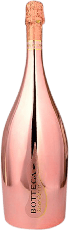 Envoi gratuit | Vin Mousseux Rosé Bottega Rosé Gold Brut Réserve Italie Pinot Noir Bouteille Magnum 1,5 L