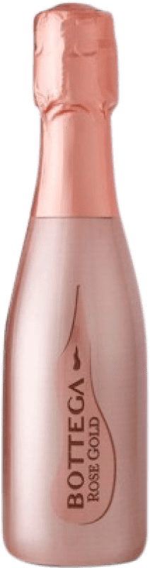 Envoi gratuit | Rosé mousseux Bottega Rosé Gold Brut Réserve Italie Pinot Noir Petite Bouteille 20 cl