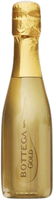 Free Shipping | White sparkling Bottega Gold Brut Reserve D.O.C. Prosecco Italy Glera Small Bottle 20 cl