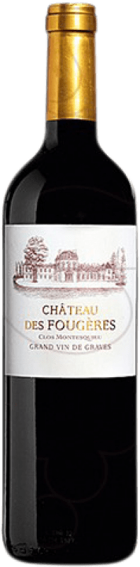 Spedizione Gratuita | Vino Rosso Château des Fougères Clos Montesquieu Crianza — Invecchiato in Botte A.O.C. Graves bordò Francia Merlot, Cabernet Sauvignon 75 cl